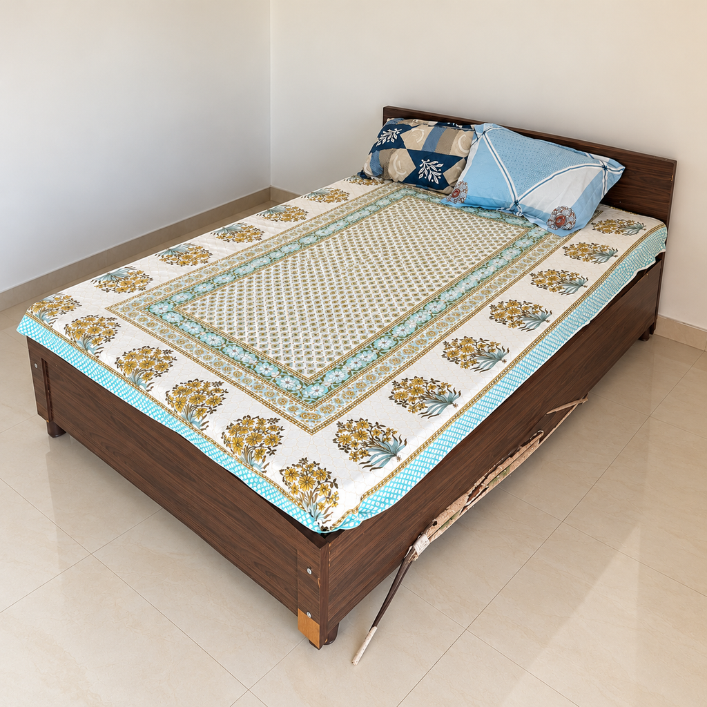 Queen-Size Bed, Side Panel Needs Repair - hero