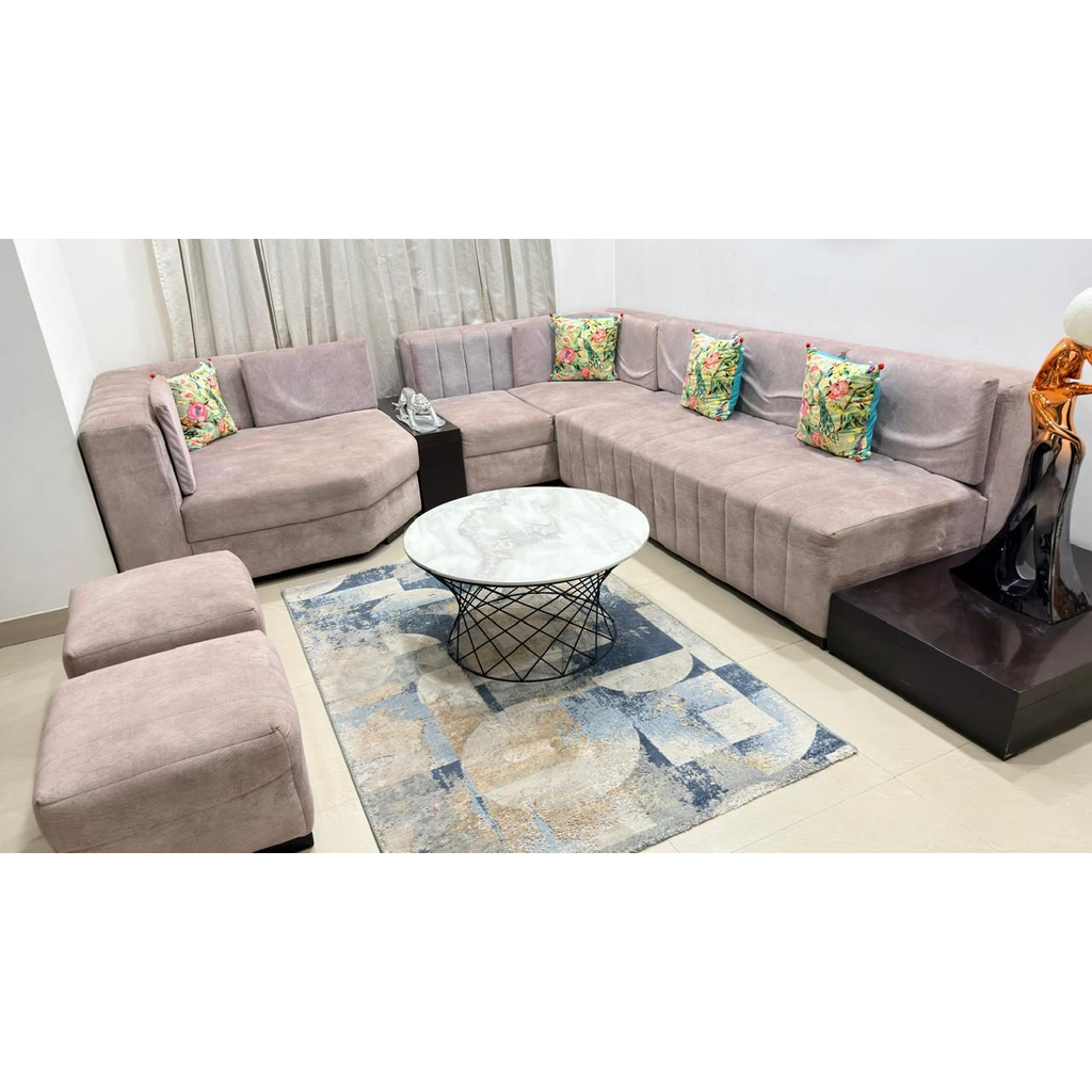 L-Shape Sofa Set - seller photo 1