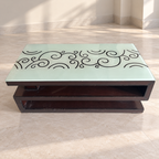 Glass-Top Centre Table, 4 x 2 ft - Regularly Used