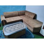 7-Seater Fabric Sofa with Table - seller photo 1