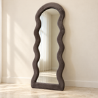 Wavy Full-Length Floor Mirror - used home decor in Gurugram - hero