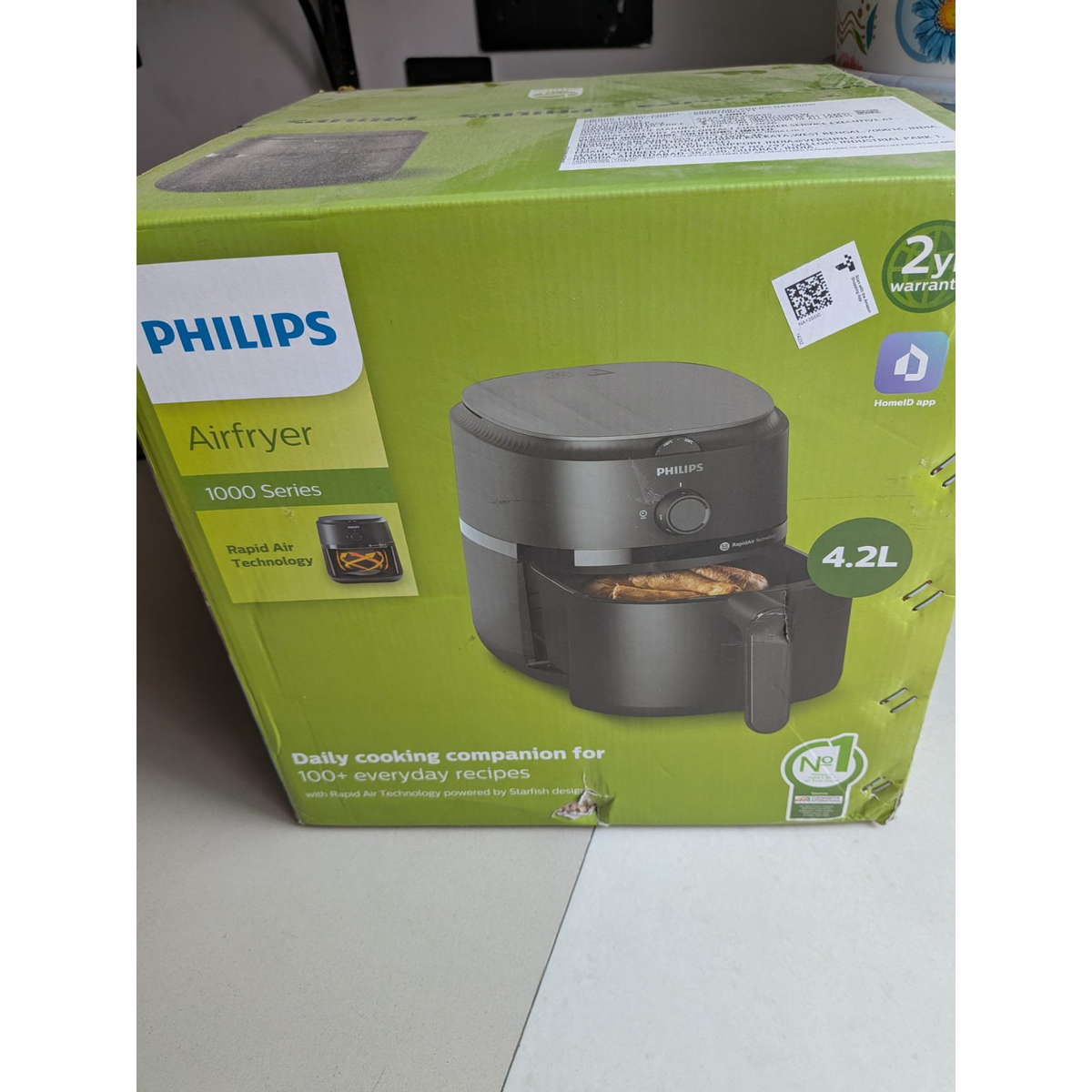 Philips 1000 Series 4.2 L Air Fryer, Sealed Box - used kitchen appliances in Delhi - photo 1