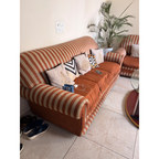 Striped 3+1+1 Sofa Set - used living-room in Gurugram - photo 1
