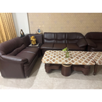 L-Shaped and Two-Seater Sofas - used living-room in Gurugram - photo 1