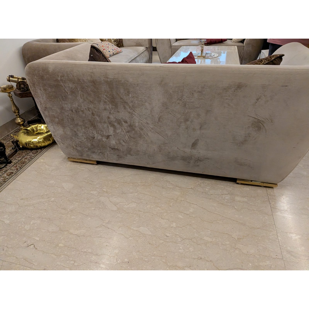 3+2+2 Velvet Sofa Set - used living-room in Delhi - photo 1
