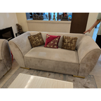 3+2+2 Velvet Sofa Set - used living-room in Delhi - photo 3