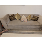 3+2+2 Velvet Sofa Set - used living-room in Delhi - photo 6