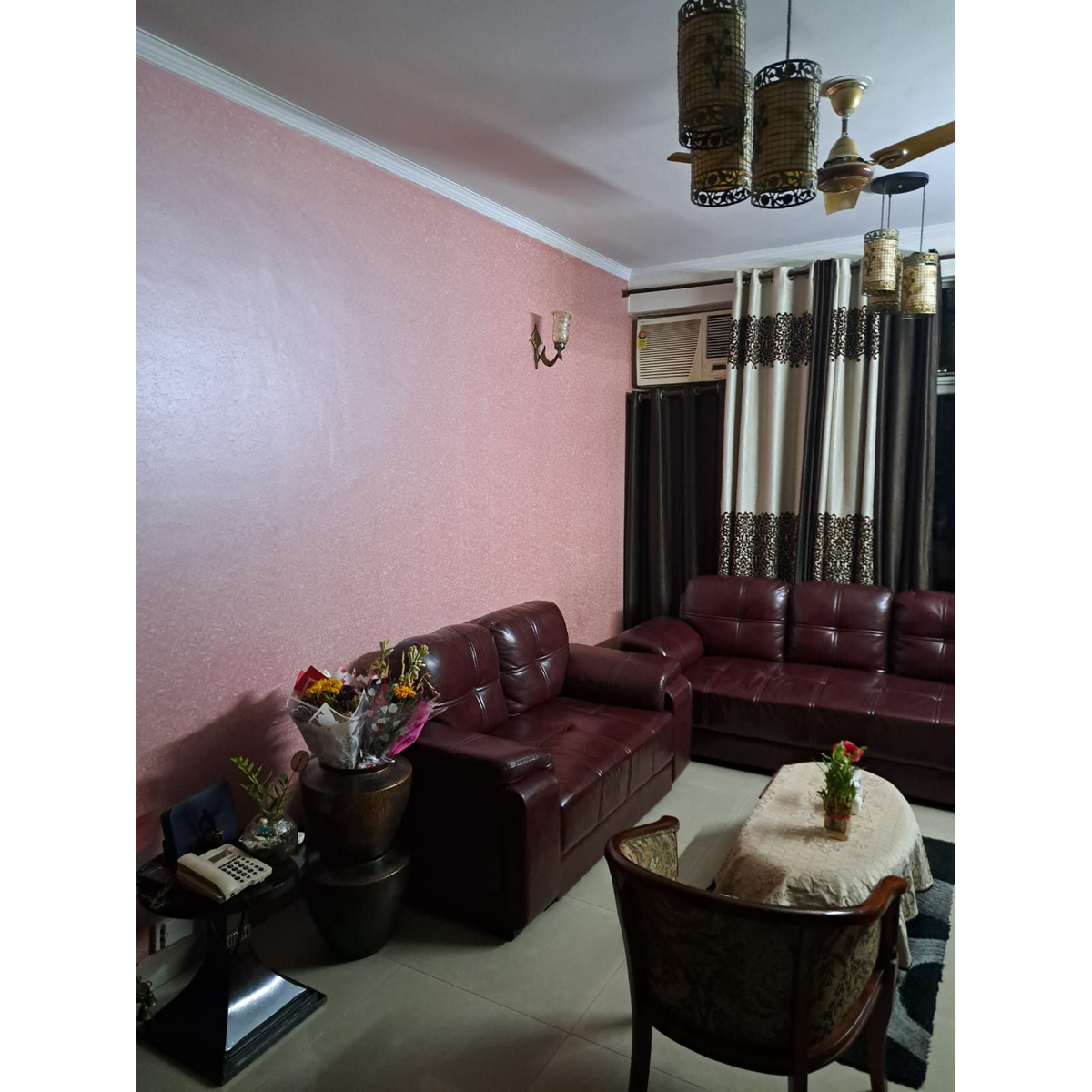 3+2+2 Leatherette Sofa Set - used living-room in Ghaziabad - photo 3