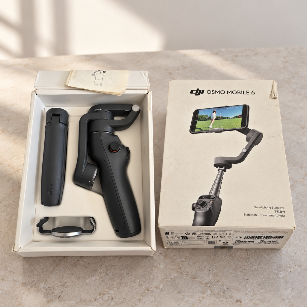 DJI Osmo Mobile 6 Gimbal with Box - Lightly Used - Gurugram - hero