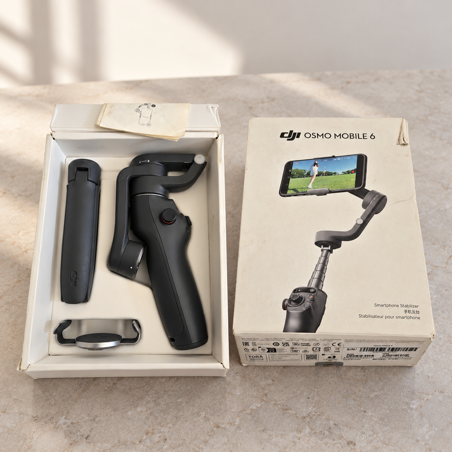 DJI Osmo Mobile 6 Gimbal with Box - Lightly Used - Gurugram - hero