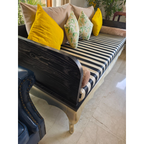 Anjali Goel Striped Three-Seater Sofa - used living room in Delhi - photo 2