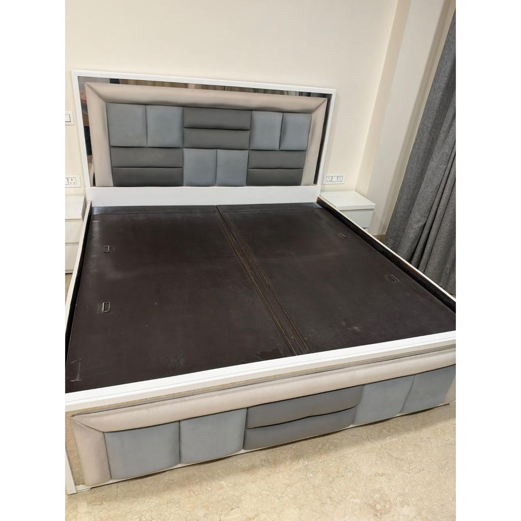 King Storage Bed 6 x 6 Ft - used bedroom in Gurugram - photo 2