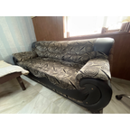 Patterned 3+1+1 Sofa Set - used living-room in Delhi - photo 1
