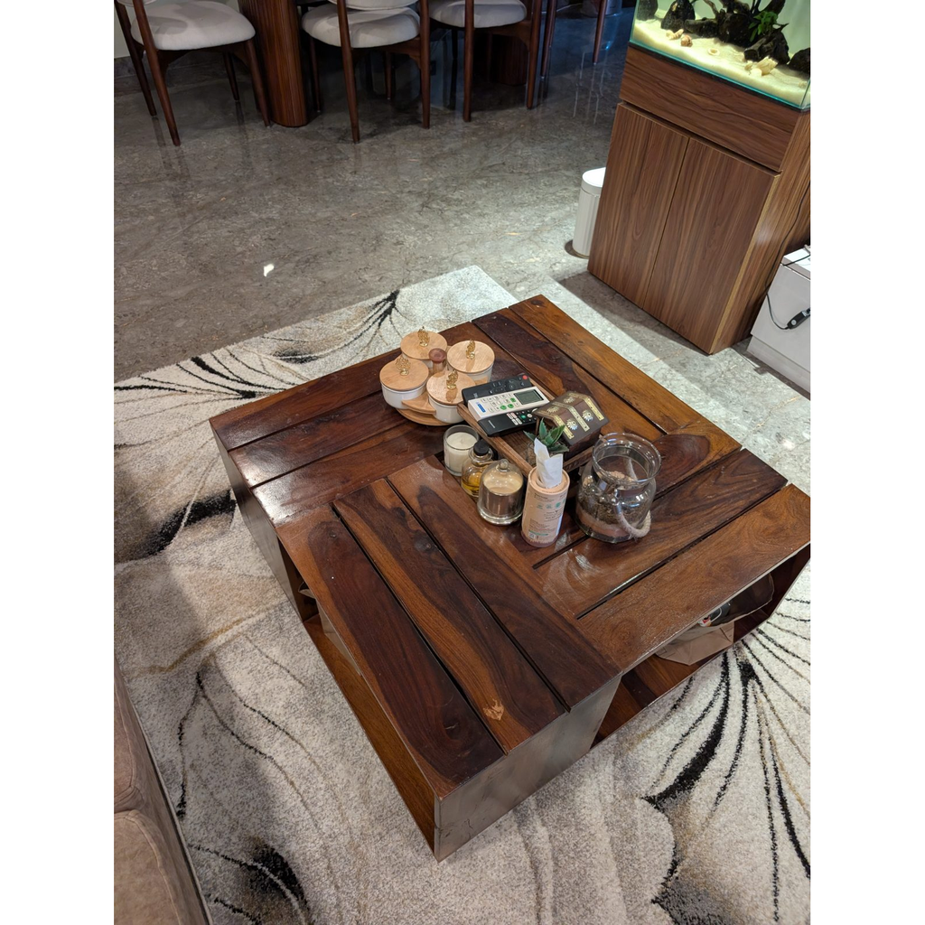 Wooden Street Centre Table - used living-room in Gurugram - photo 1