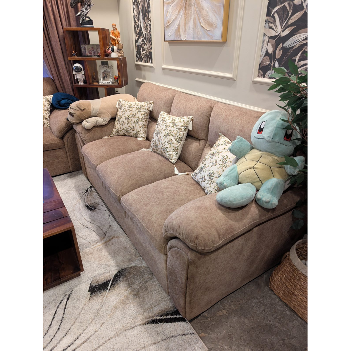 Wooden Street 3+2 Sofa Set - used living-room in Gurugram - photo 1
