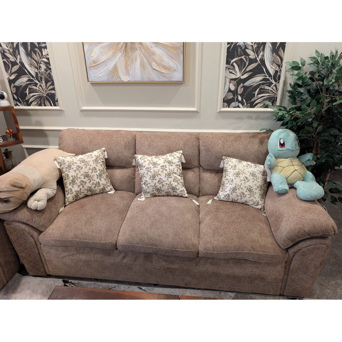 Wooden Street 3+2 Sofa Set - used living-room in Gurugram - photo 3