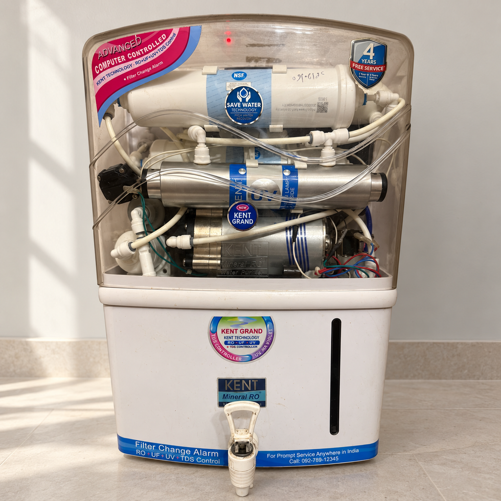 Kent Grand RO Water Purifier, photographed wear preserved