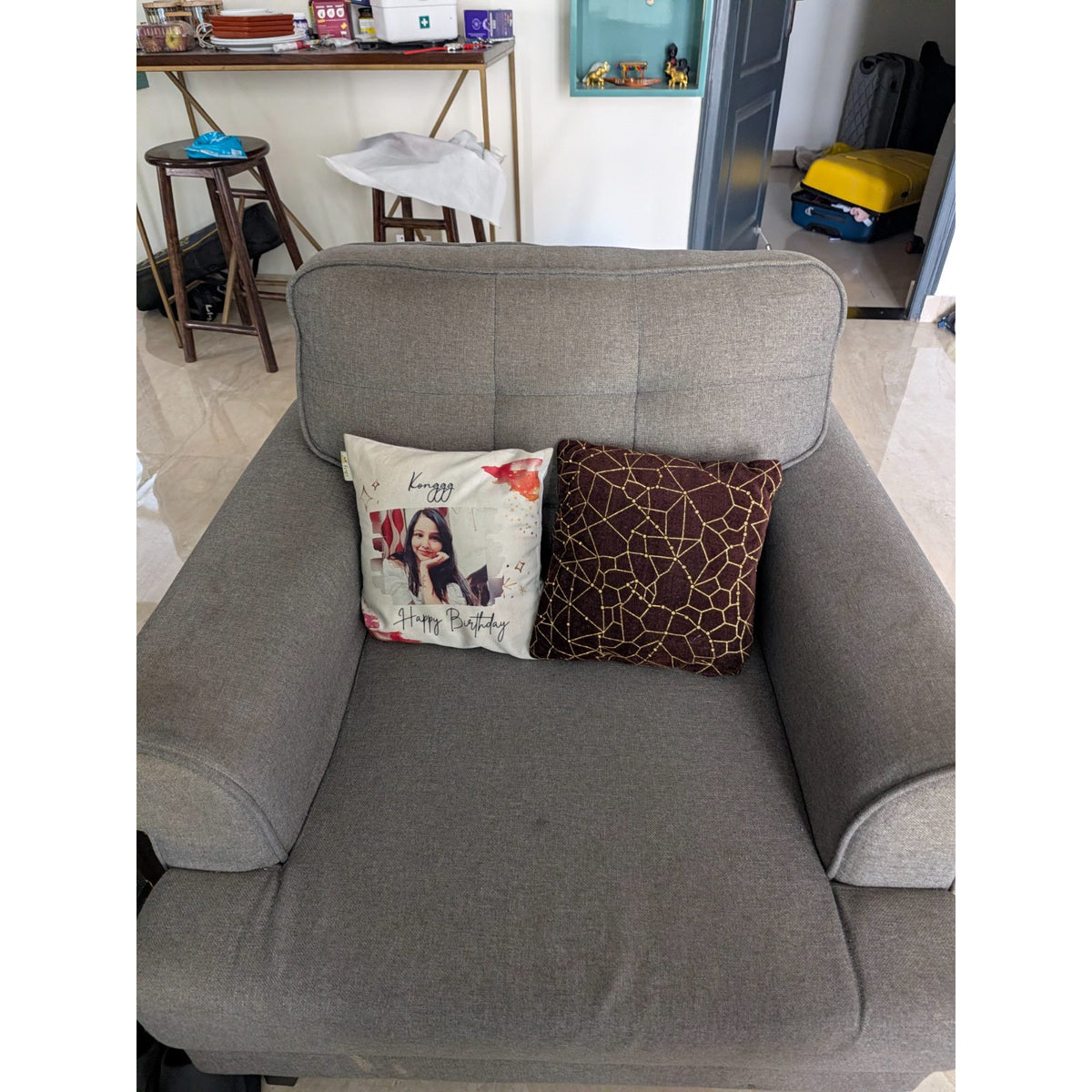Hometown Grey 3+1 Sofa Set - photo 2