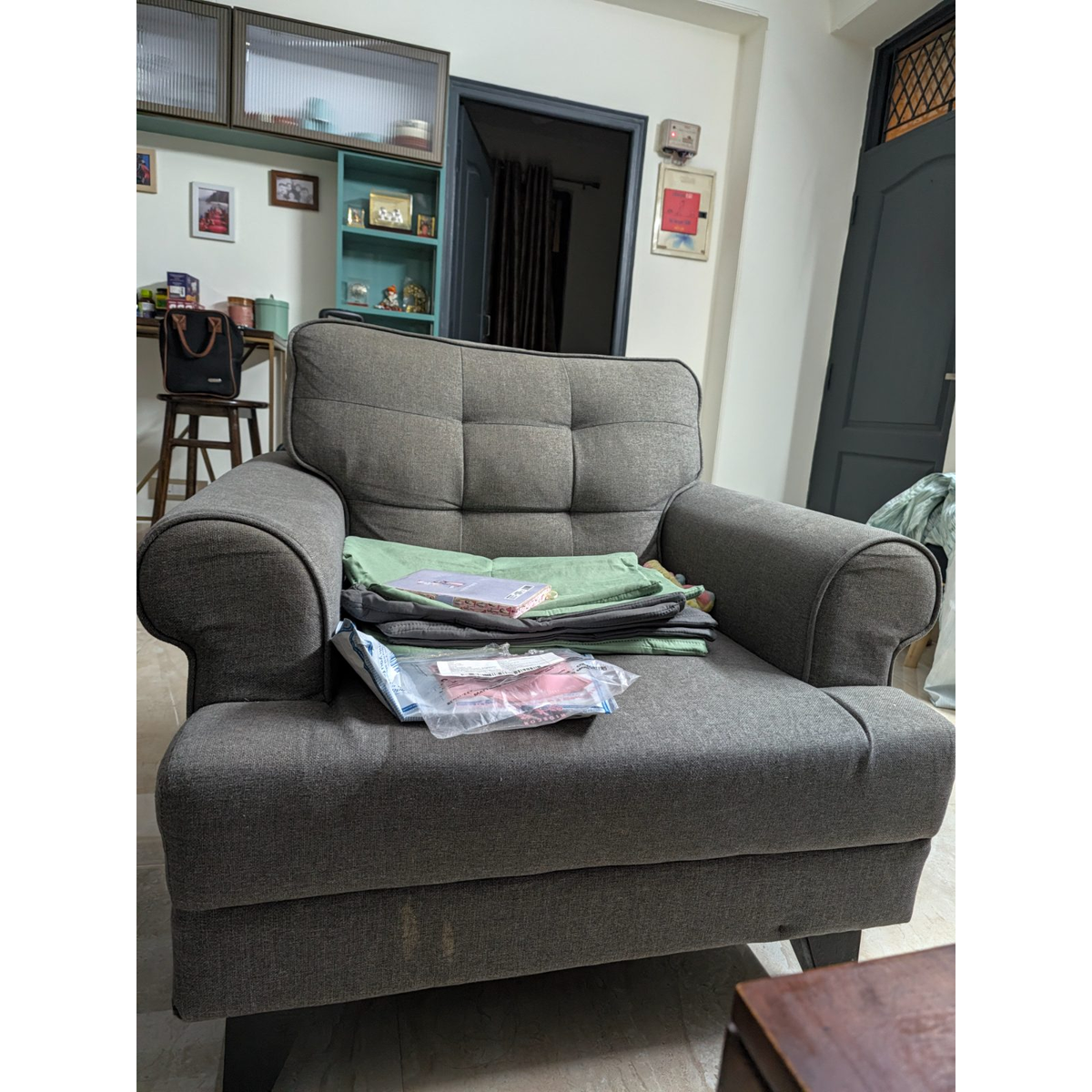 Hometown Grey 3+1 Sofa Set - photo 3