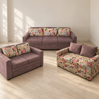 7-Seater Fabric Sofa Set, 3+2+2 - Delhi
