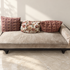 Beige Fabric Sofa Set with Centre Table - hero