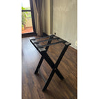 Dark Walnut Removable-Tray Side Table - seller photo 2
