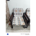 Wooden Sofa Set, 3+1+1, with Centre Table - photo 8