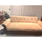 Beige Velvet Sofa Set, 3+2 - photo 7
