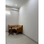 Wooden L-Shaped Corner Sofa with Round Table - photo 1