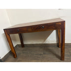 Two-Drawer Solid-Wood Desk, Loose Joints - photo 3