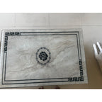 Patterned Glass-Top Centre Table - seller photo 3