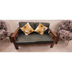 Timber Guy Sheesham Wood Sofa Set, 2+1+1 - seller photo 1