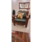 Timber Guy Sheesham Wood Sofa Set, 2+1+1 - seller photo 6