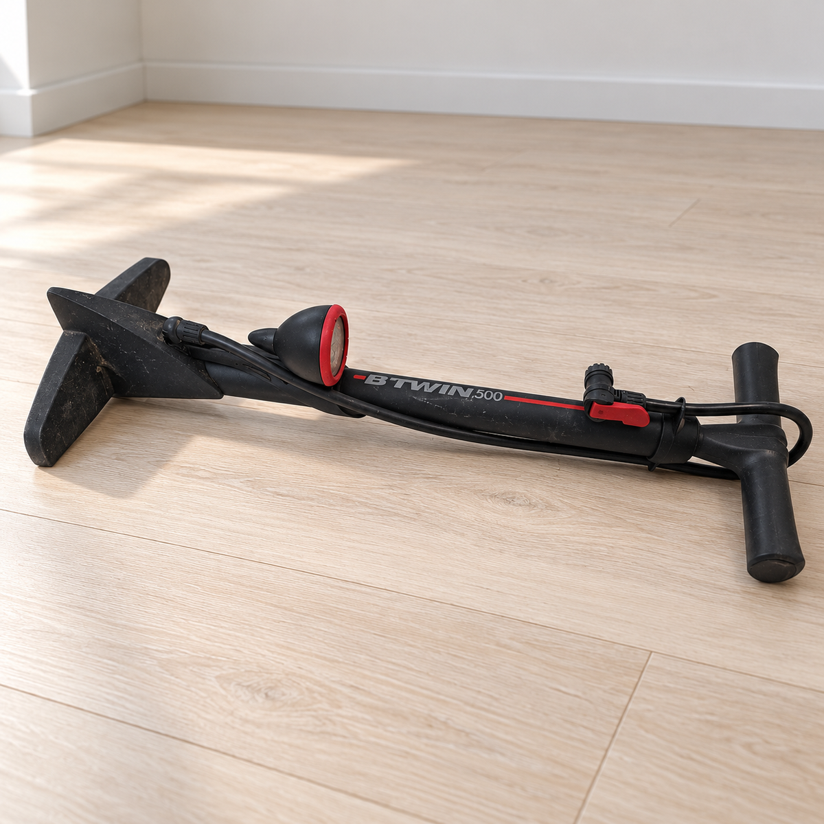 Decathlon B'Twin 500 Floor Bicycle Pump - Delhi