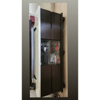 MDF TV Cabinet with Glass Storage - photo 2