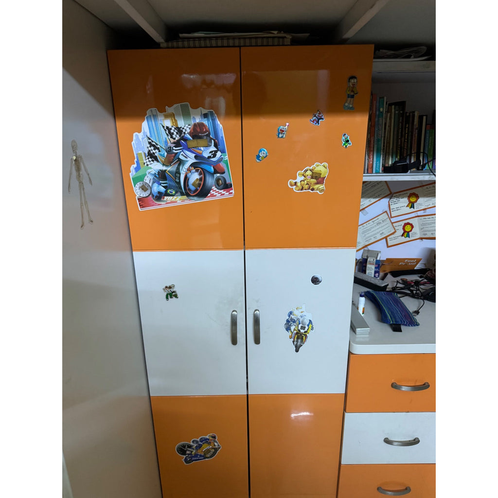 Loft bed with study desk and wardrobe - Ghaziabad - photo 5