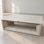 White Marble Centre Table, 4 x 2 ft — product hero