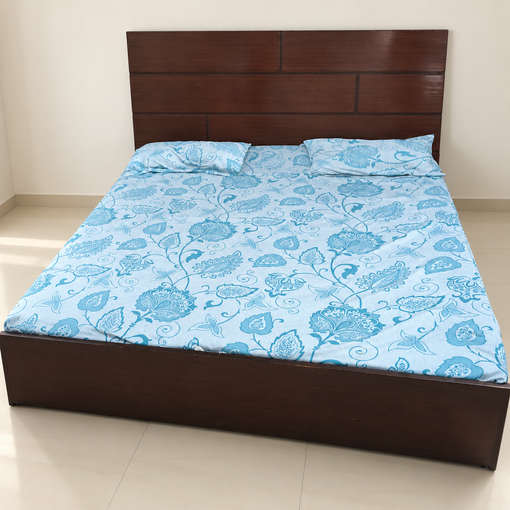 King Size Storage Bed with Mattress