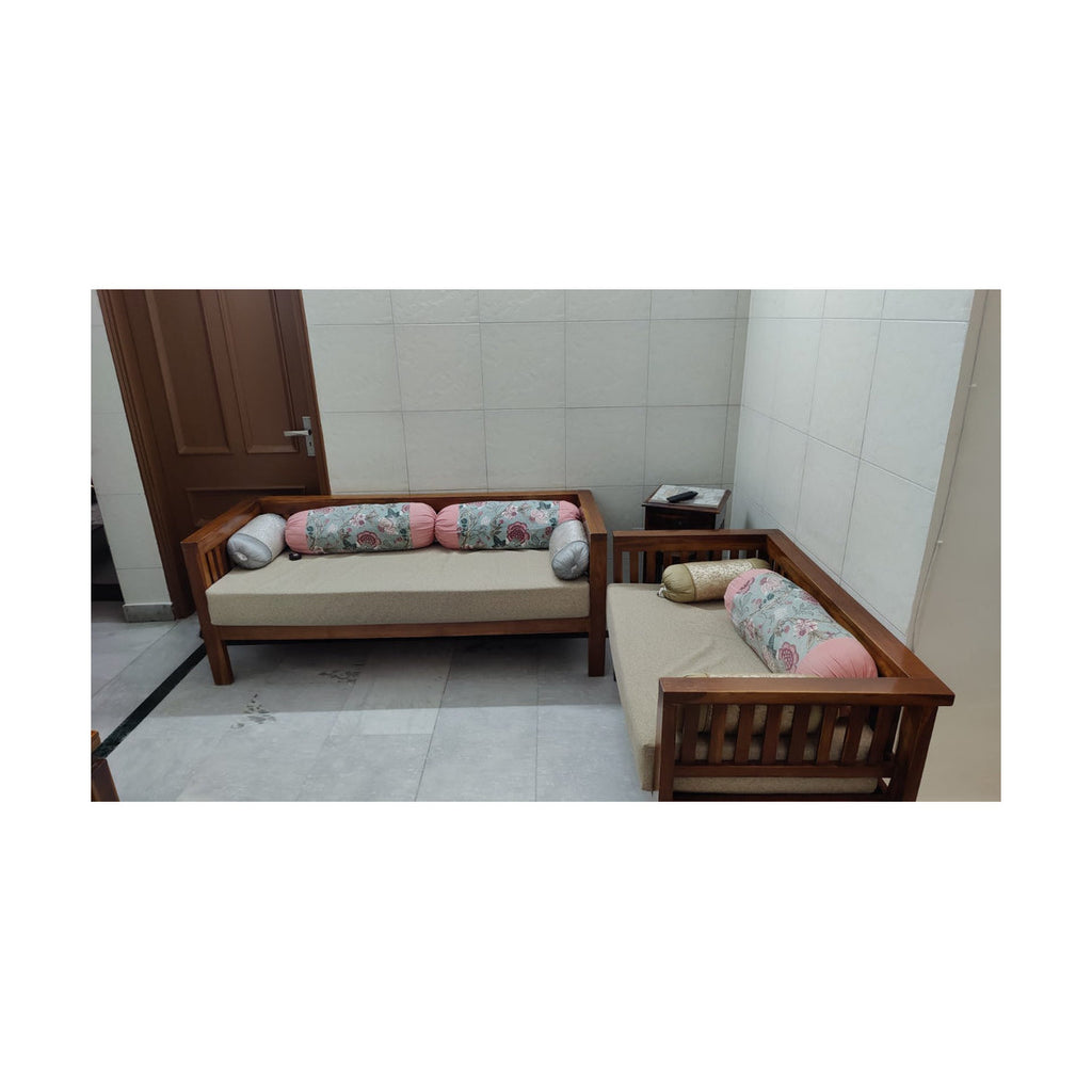 Sheesham Wood 3+2 Seater Sofa Set seller photo 3