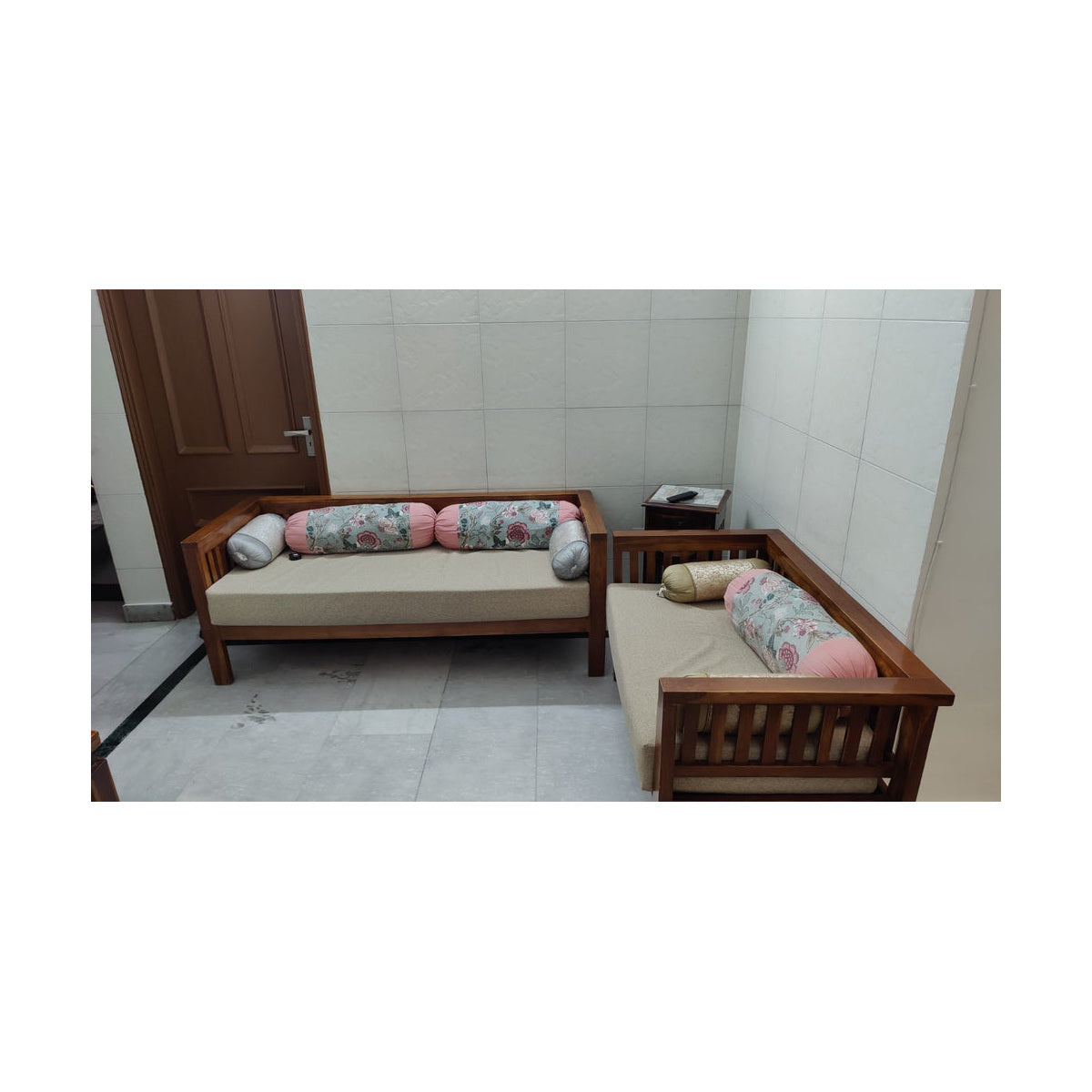 Sheesham Wood 3+2 Seater Sofa Set seller photo 3