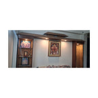Wooden Sofa Backwall Unit with Mirror and Lights seller photo 1