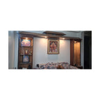 Wooden Sofa Backwall Unit with Mirror and Lights seller photo 5