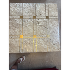 Square Marble-Top Centre Table - photo 1