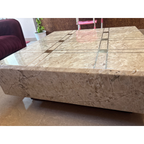 Square Marble-Top Centre Table - photo 3