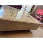 Square Marble-Top Centre Table - photo 5