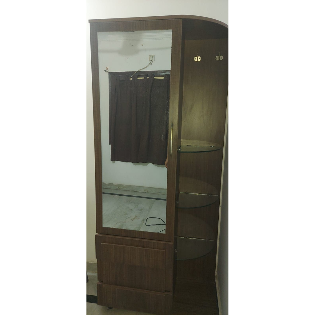 Evok Mirrored Storage Unit with Drawers - photo 3