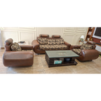 3+1+1 Sofa Set with Centre Table - photo 1