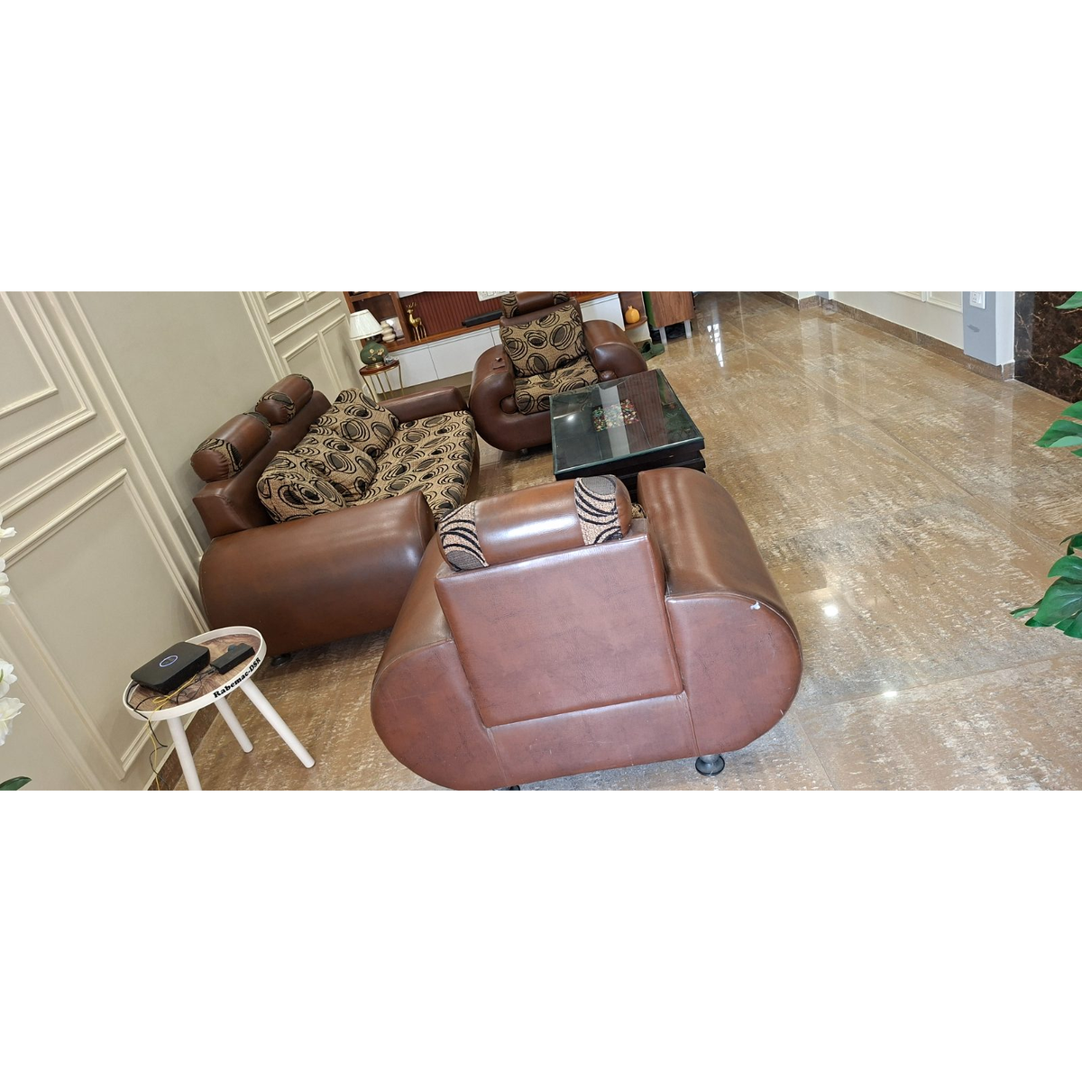 3+1+1 Sofa Set with Centre Table - photo 5