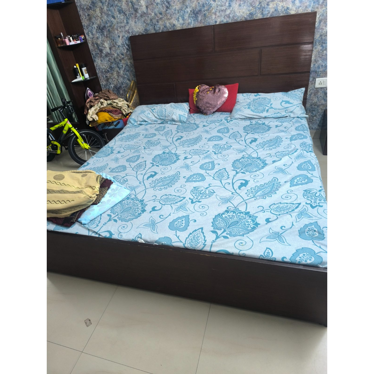 King Size Storage Bed with Mattress - photo 3