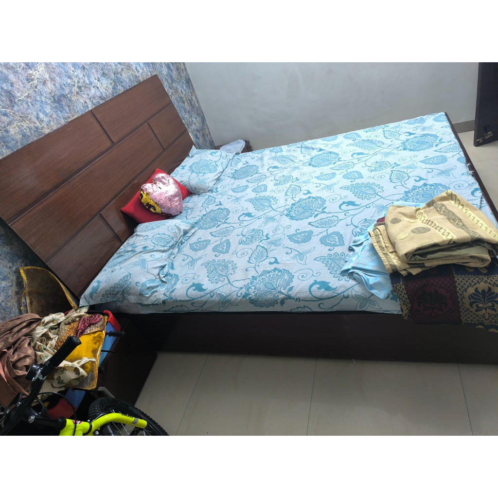 King Size Storage Bed with Mattress - photo 5